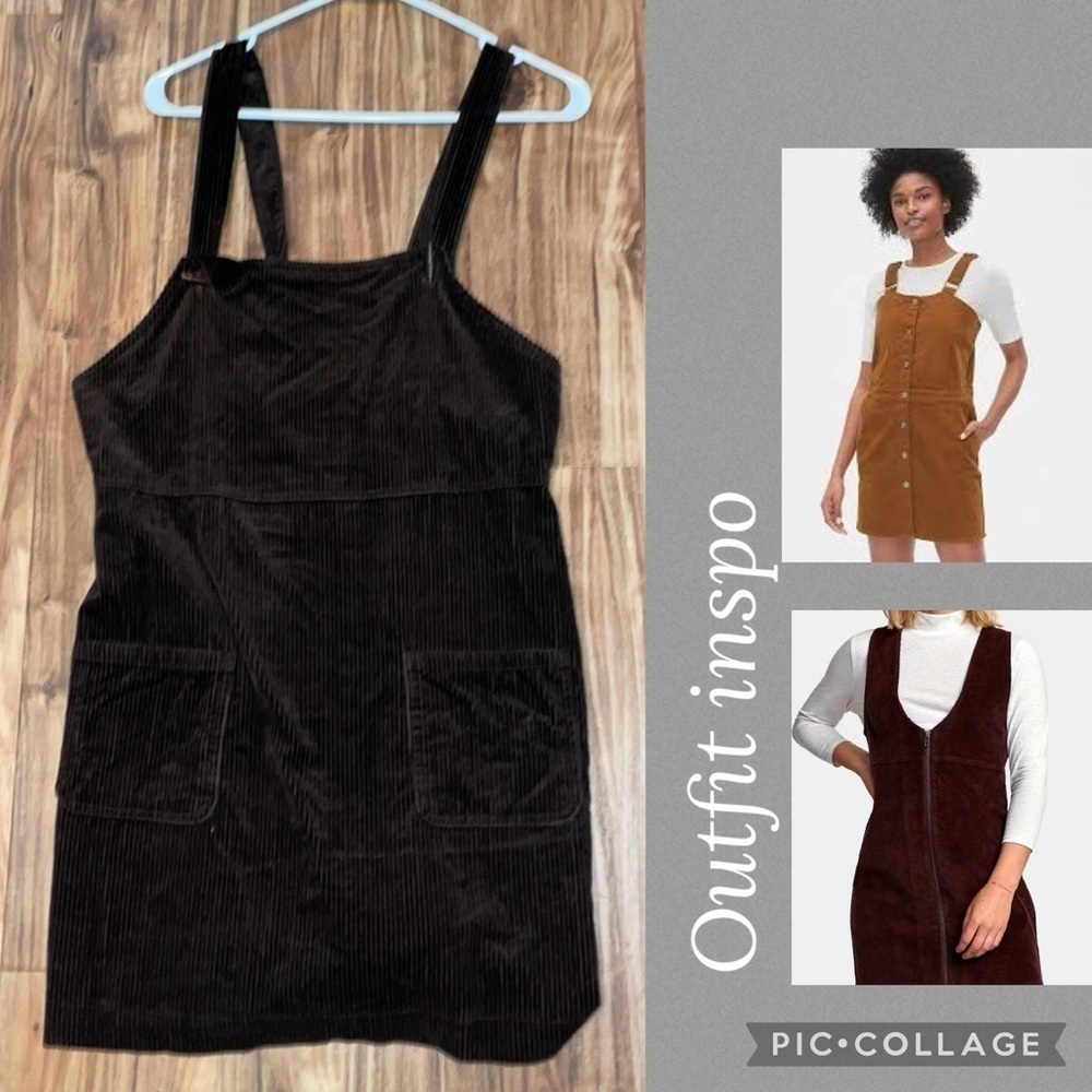 GAP Black Corduroy Dress